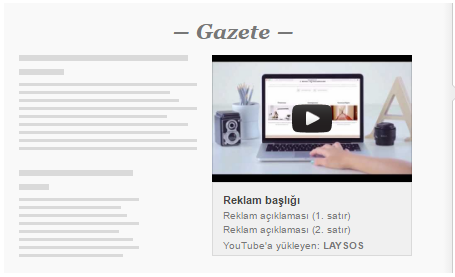 TrueView Video Discovery Youtube Reklam Vermek